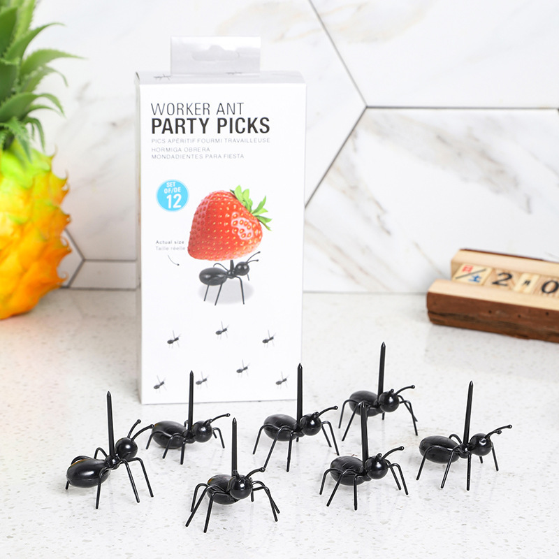 Ant Moving Fruit Fork