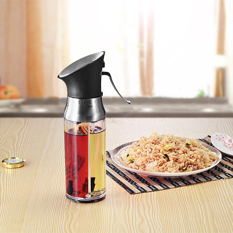 Title 10, Oil And Vinegar Dual-purpose Kitchen Spray Bottle