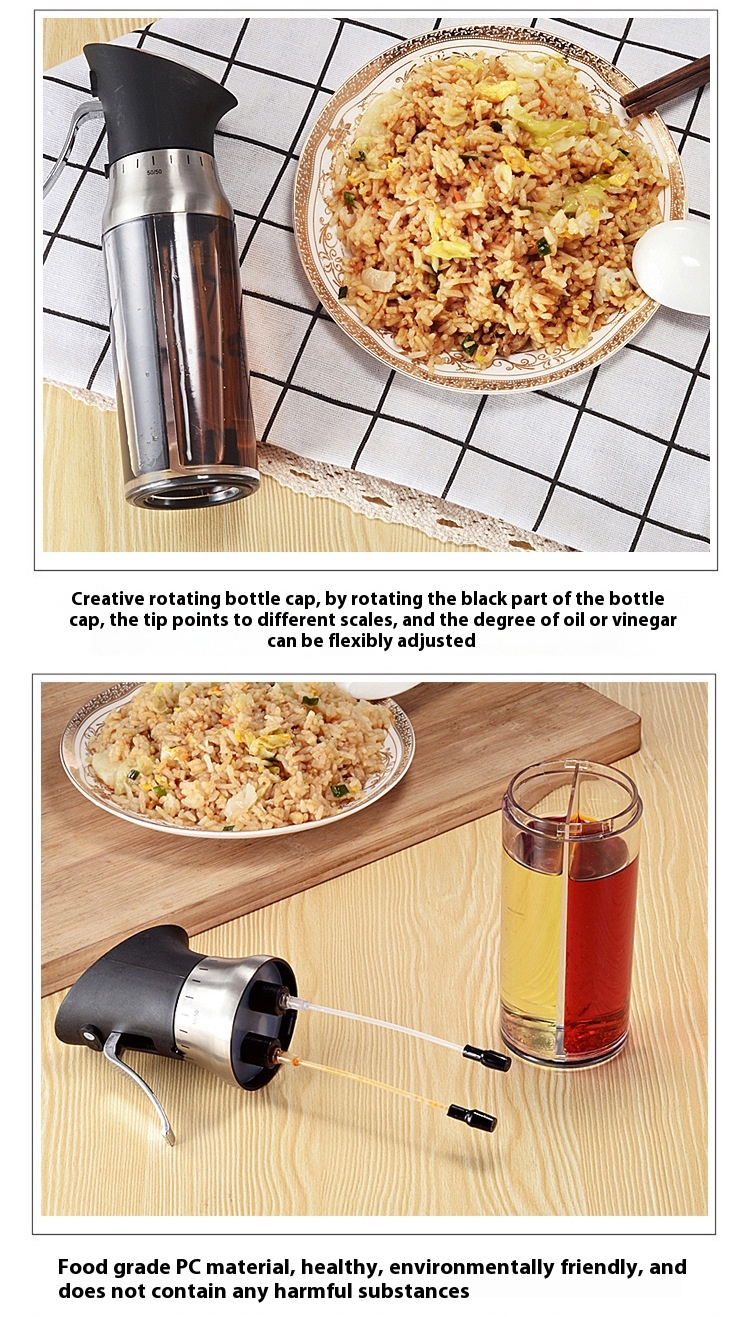 Title 11, Oil And Vinegar Dual-purpose Kitchen Spray Bottle