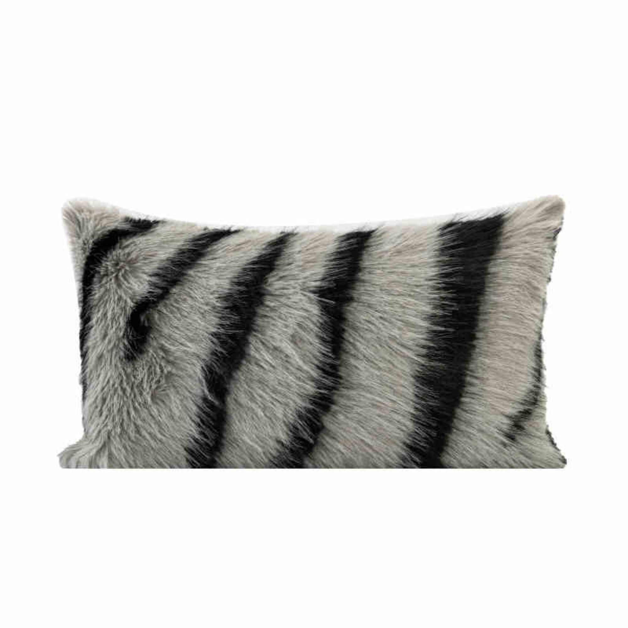 Plush zebra print 30x50cm