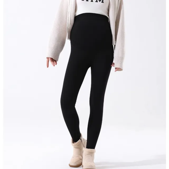 All matching Maternity Clothes Autumn And Winter Shark Pants Black - Shop at LoveMi