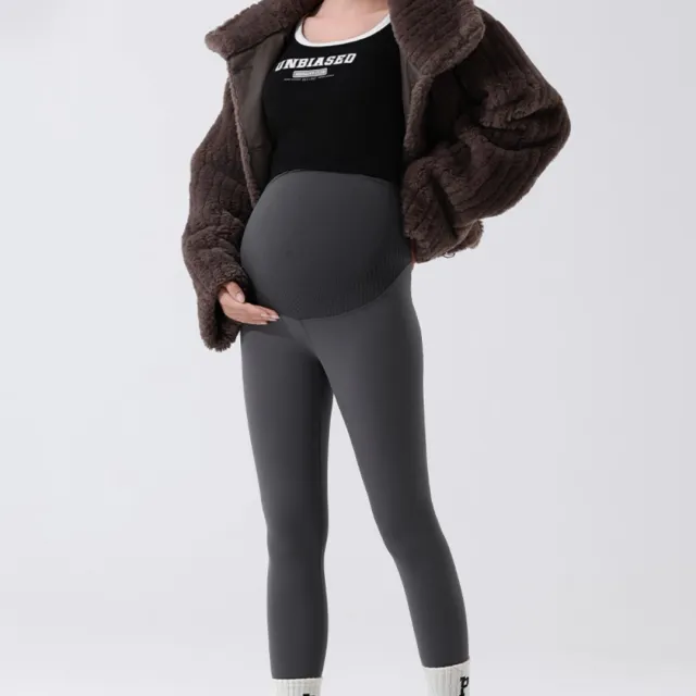 All matching Maternity Clothes Autumn And Winter Shark Pants Rock Ash - Shop at LoveMi