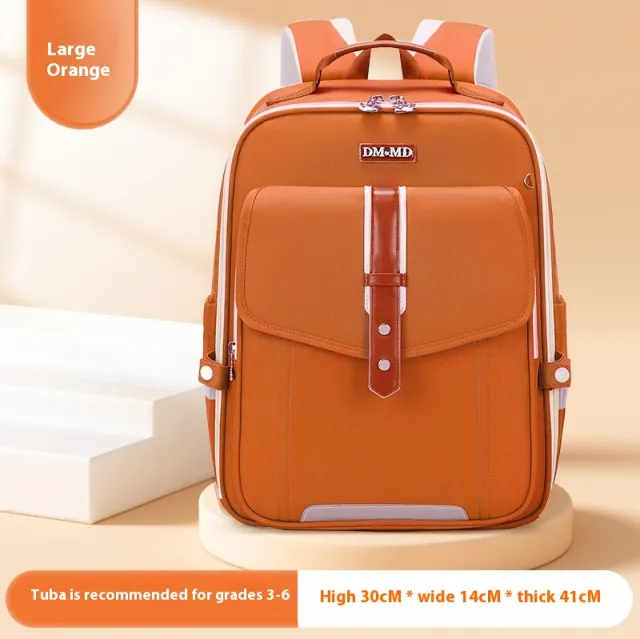 Primary School Children's New Cloud Schoolbag Backpack Orange - Shop at LoveMi