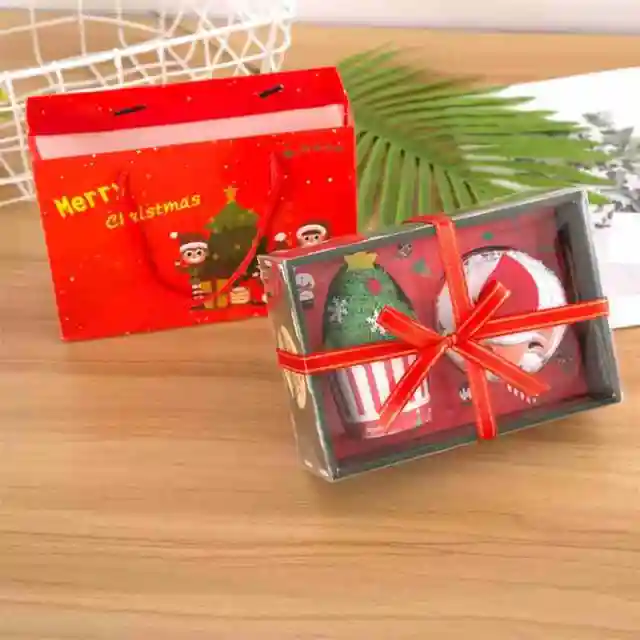 Christmas Towel Doll Combos Gift Box Tree And Old Man - Shop at LoveMi