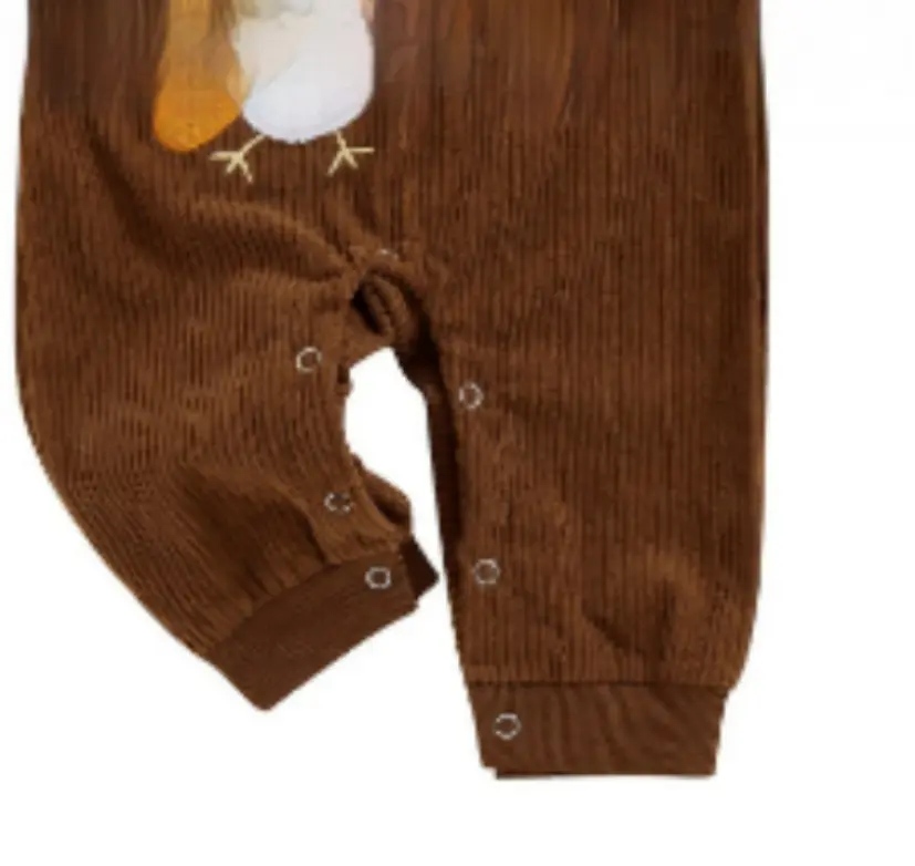 Children's Leisure Corduroy Strap Overalls