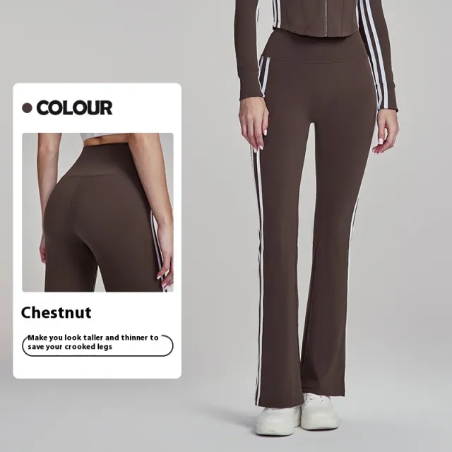 Casual All matching Exercise Workout Pants Chestnut - Shop at LoveMi