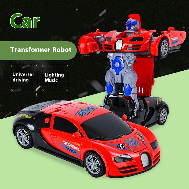 Red Deformation Robot