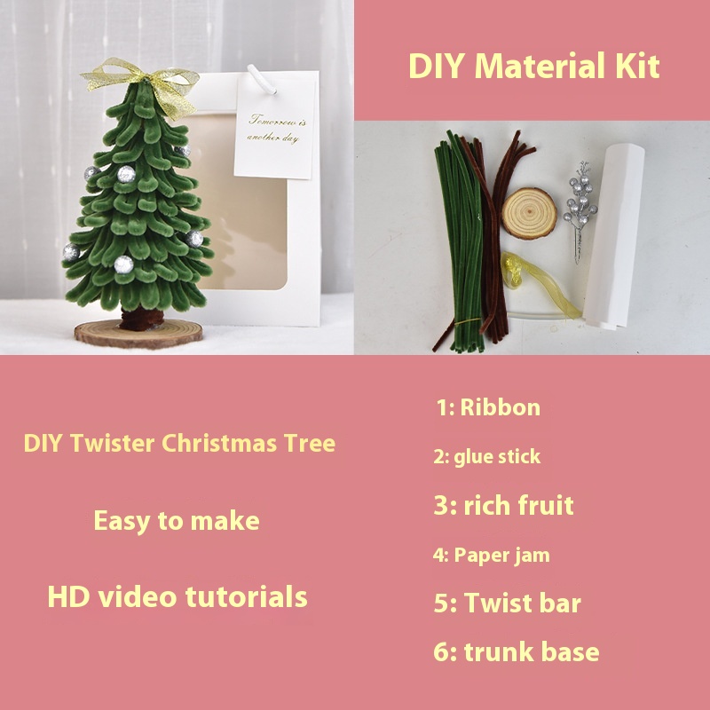 Diy Moss Green Gift Bag Models