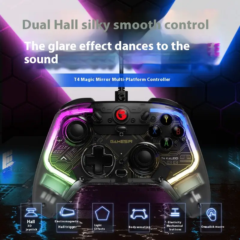 Game Handle Wired Handle Hall Rocker Machine