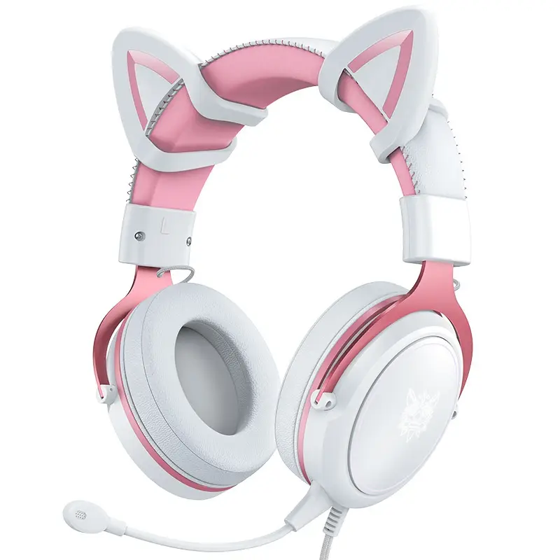 Cute E-sports Computer Head-mounted PS4 Gaming Headset