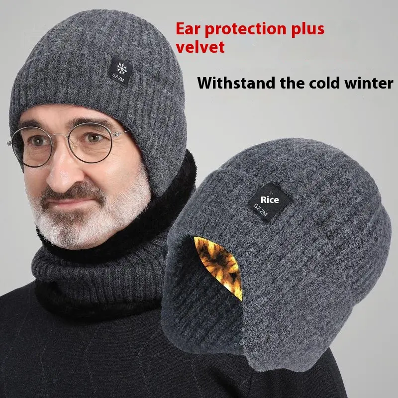 Middle-aged And Elderly People's Hats Men's Winter