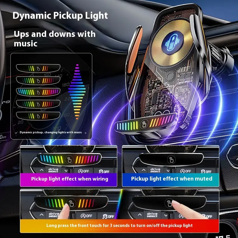 Super Fast Charging Car Phone Holder Magnetic Suction