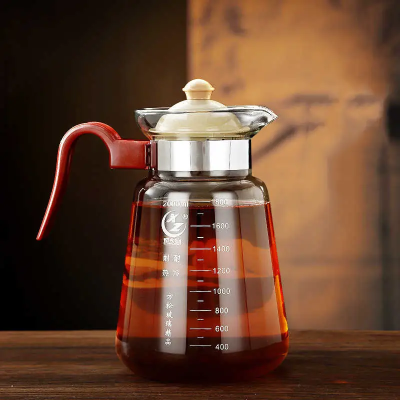 Fangsong Straight Fire Pot 2L Large Capacity Explosion-proof And Heat-resistant