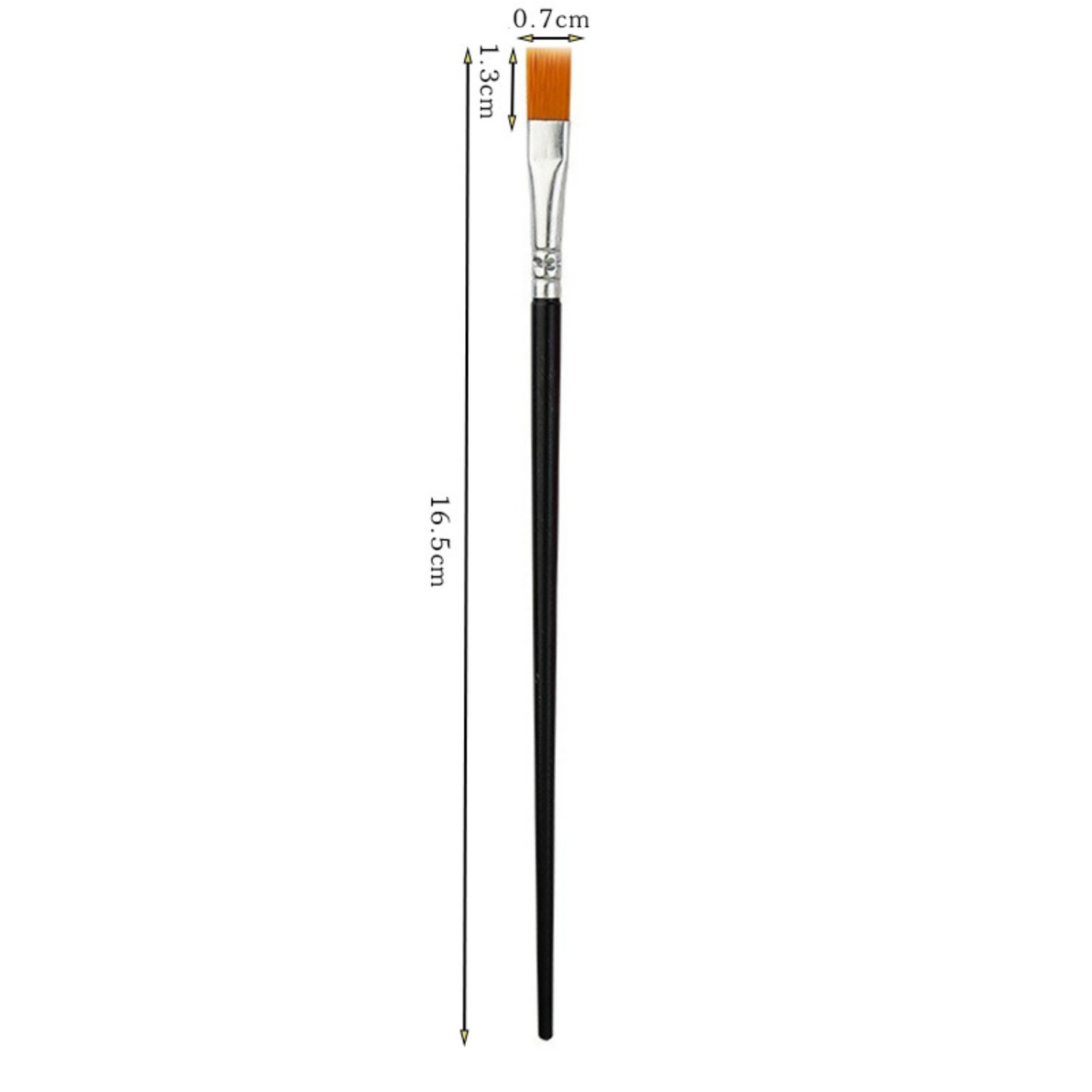 A01 Black Flat Head Pen