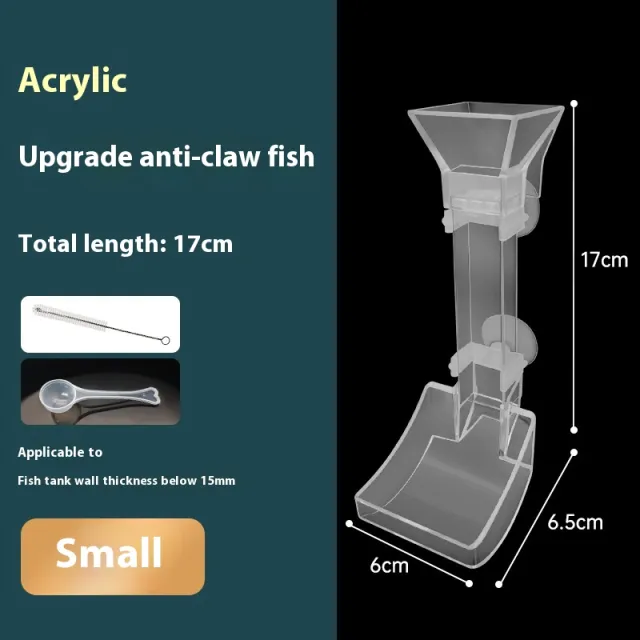 Fish Tank Precise Feeding Feeding Dish 17Cm Upgrade - Shop at LoveMi