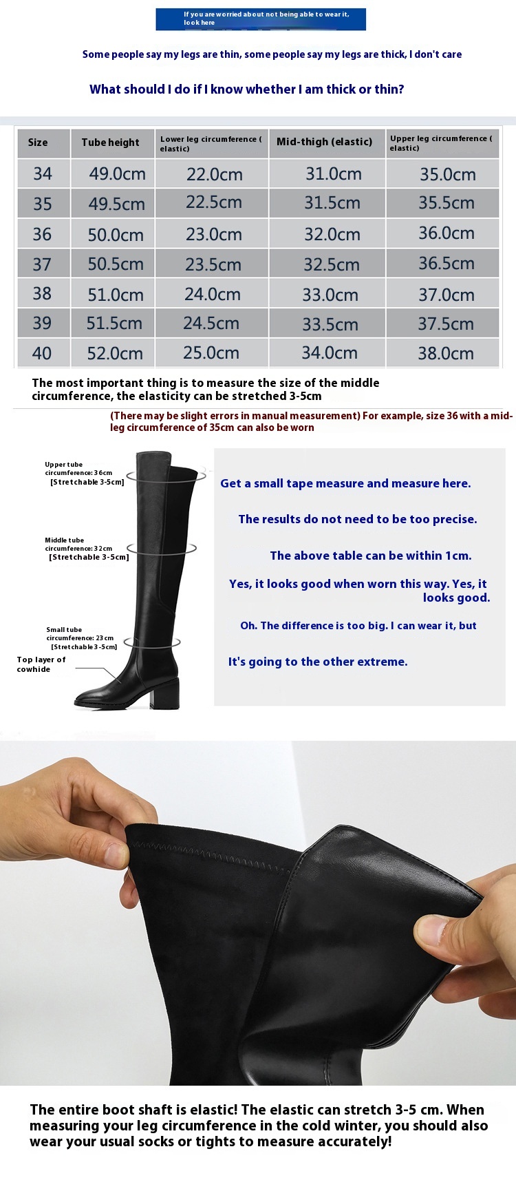 Title 12, Chunky Heel Riding Boots, Mid Heel Fashion Boot...