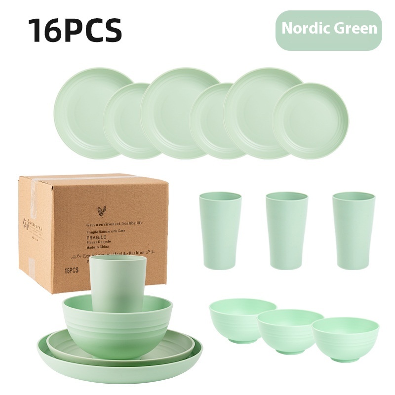 Green 16pc Set