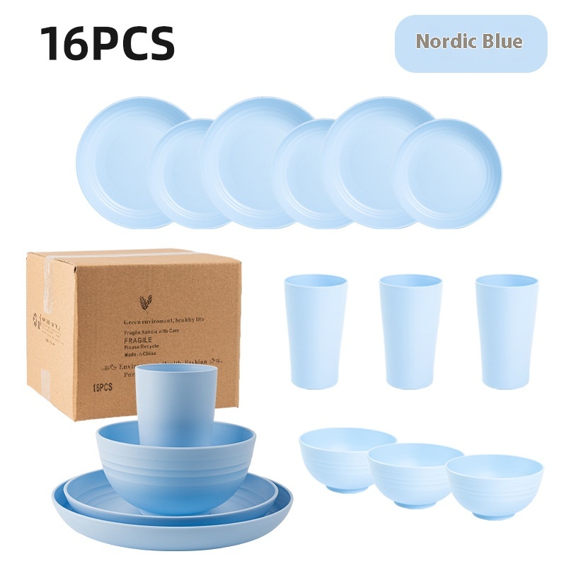 Blue 16pc Set