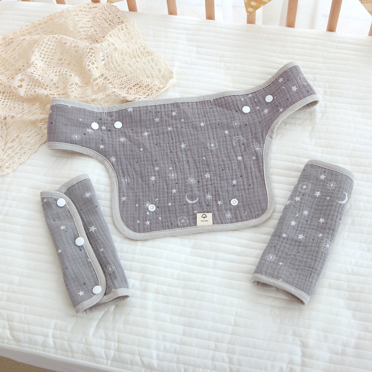 Gray Star Moon Three Piece Set