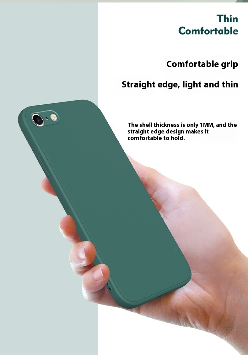 Title 10, Straight Cube Liquid Silicone Phone Case