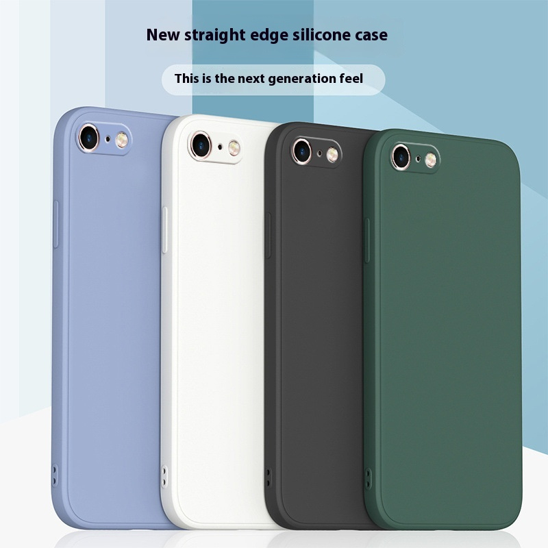 Title 1, Straight Cube Liquid Silicone Phone Case