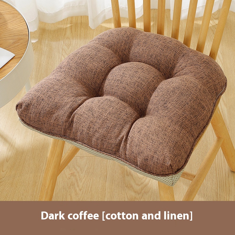 Cotton And Linen Deep Coffee