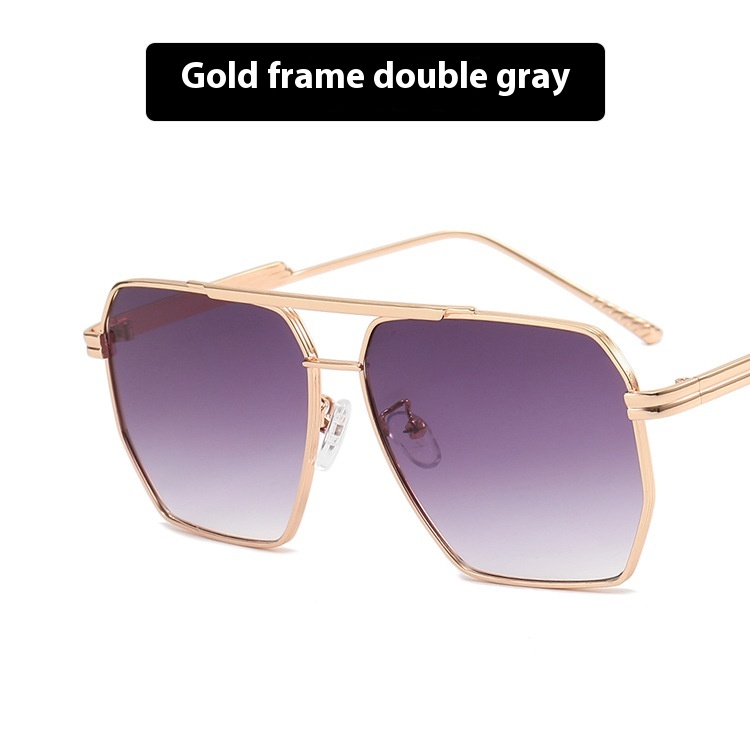 Gold Frame Double Gray