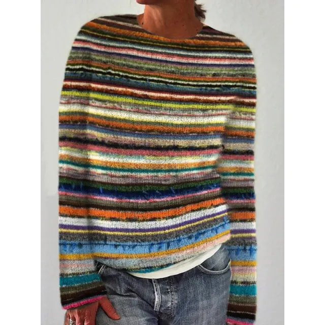 Women's Fashionable Pullover Sweater Top Twm9872 - Shop at LoveMi