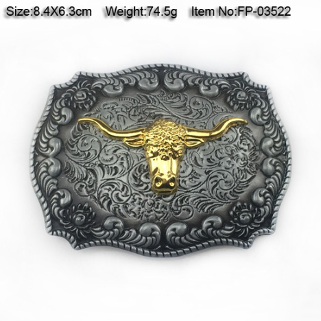 Golden ox head
