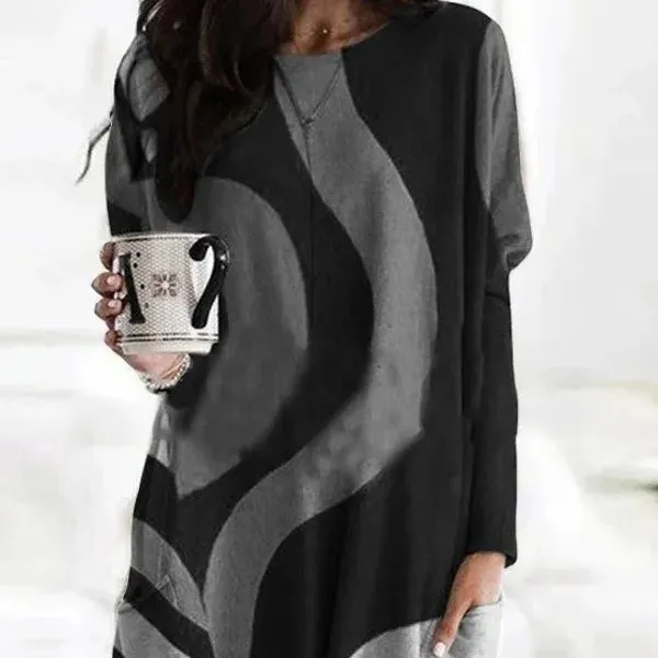 Winter Skirt Long-sleeved Sweater For Women - G46Z2-S