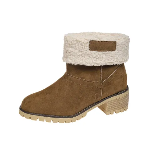 Female Winter Shoes Brown - Shop at LoveMi