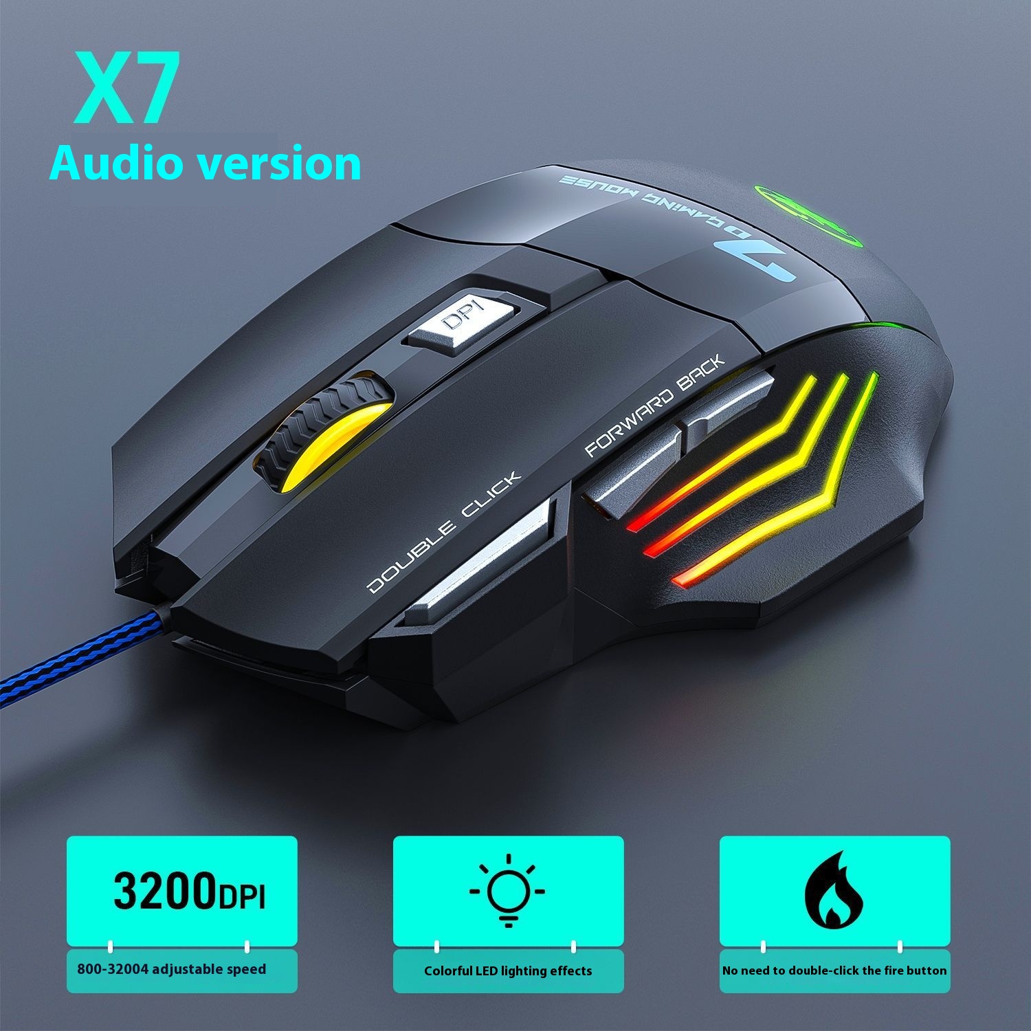 Audio Version Wired X7 Black