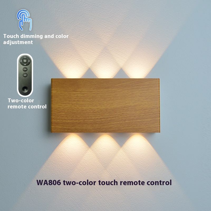 Light Wood With Remote Control