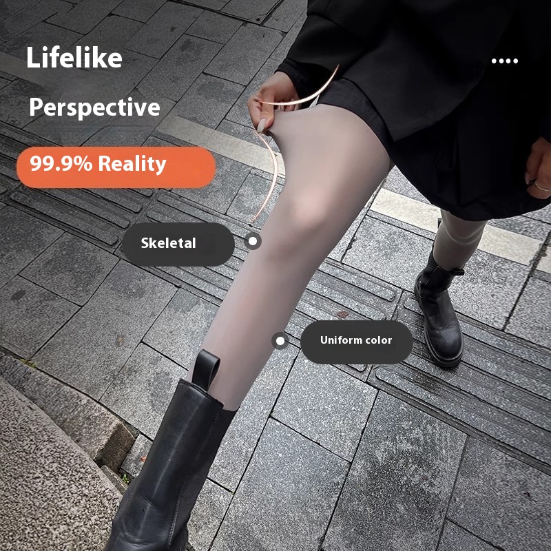 Light Leg Thick Pantyhose Women - Image 6