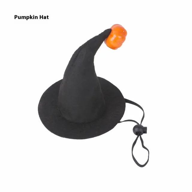Pet Cat Halloween Hat Pumpkin Headgear T Pumpkin Hat - Shop at LoveMi