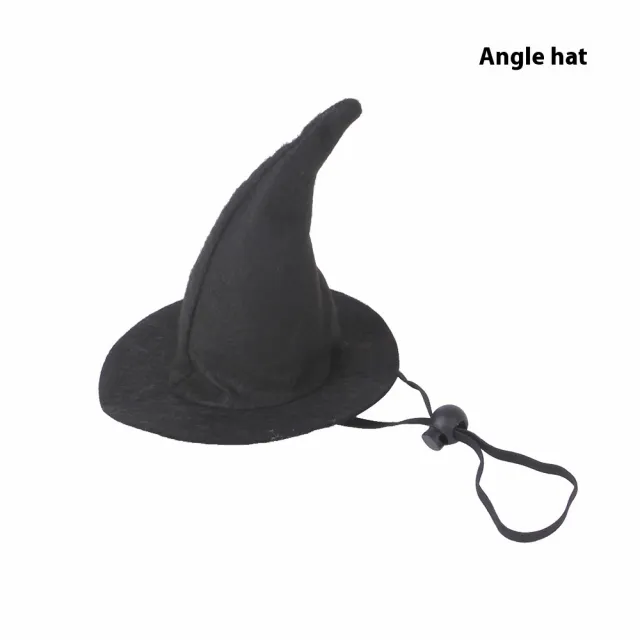 Pet Cat Halloween Hat Pumpkin Headgear Corner Cap - Shop at LoveMi