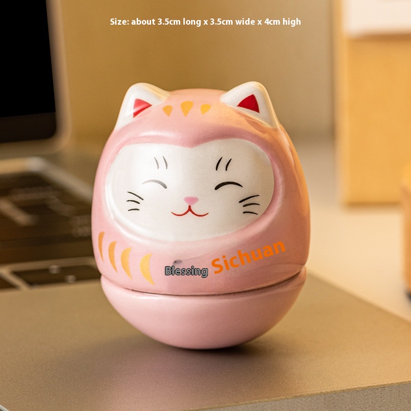 Pink Lucky Cat