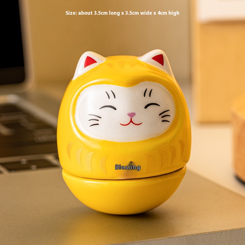 Yellow Lucky Cat