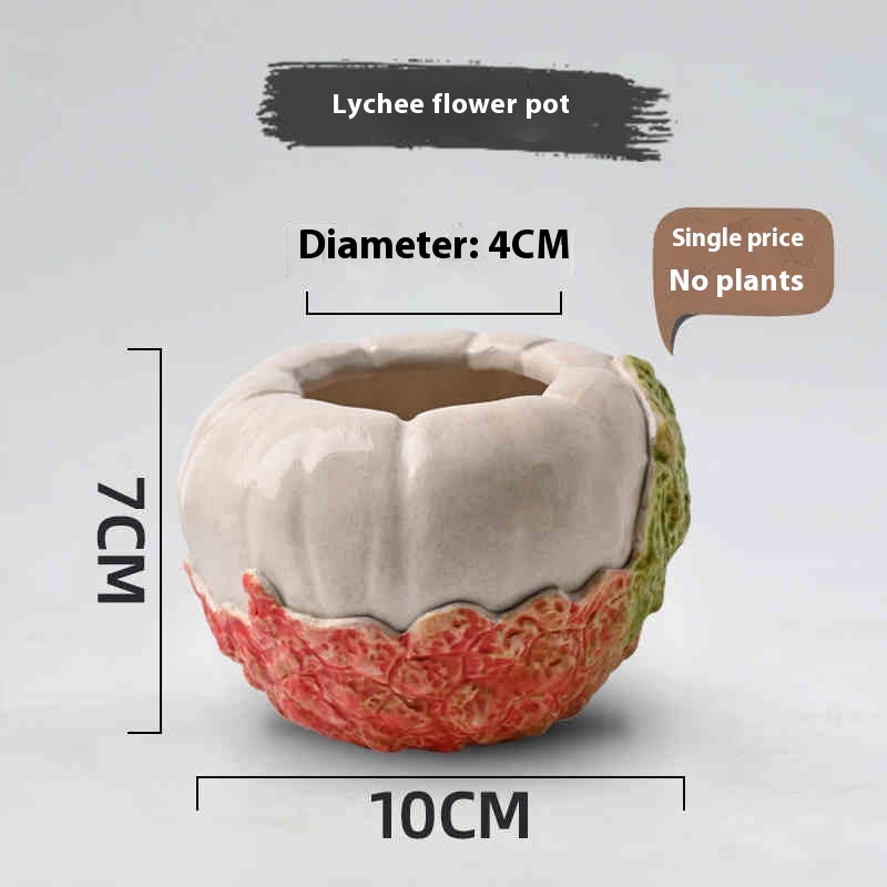 Litchi Flower Pot