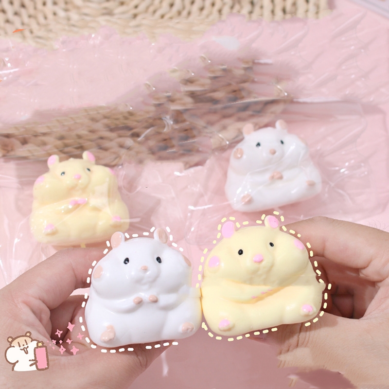 Title 4, Cute Pet Fluid Hamster Slow Rebound Flour Ball ...