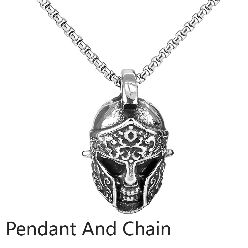 Steel Pendant And Chain