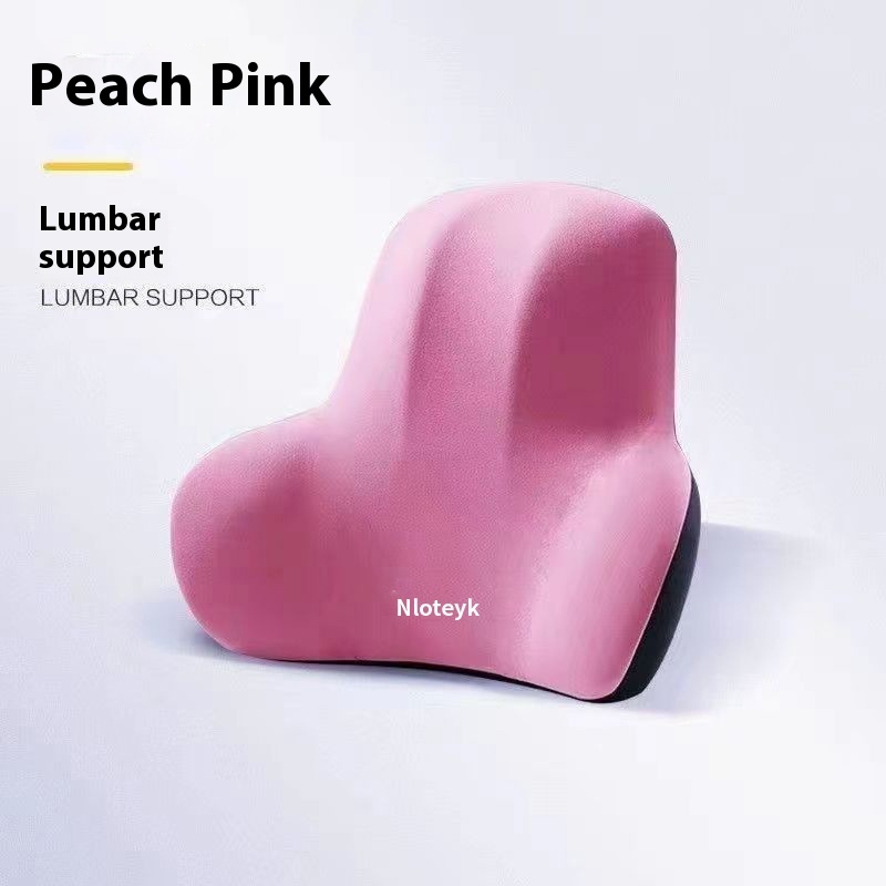 Pink Lumbar Support Pillow