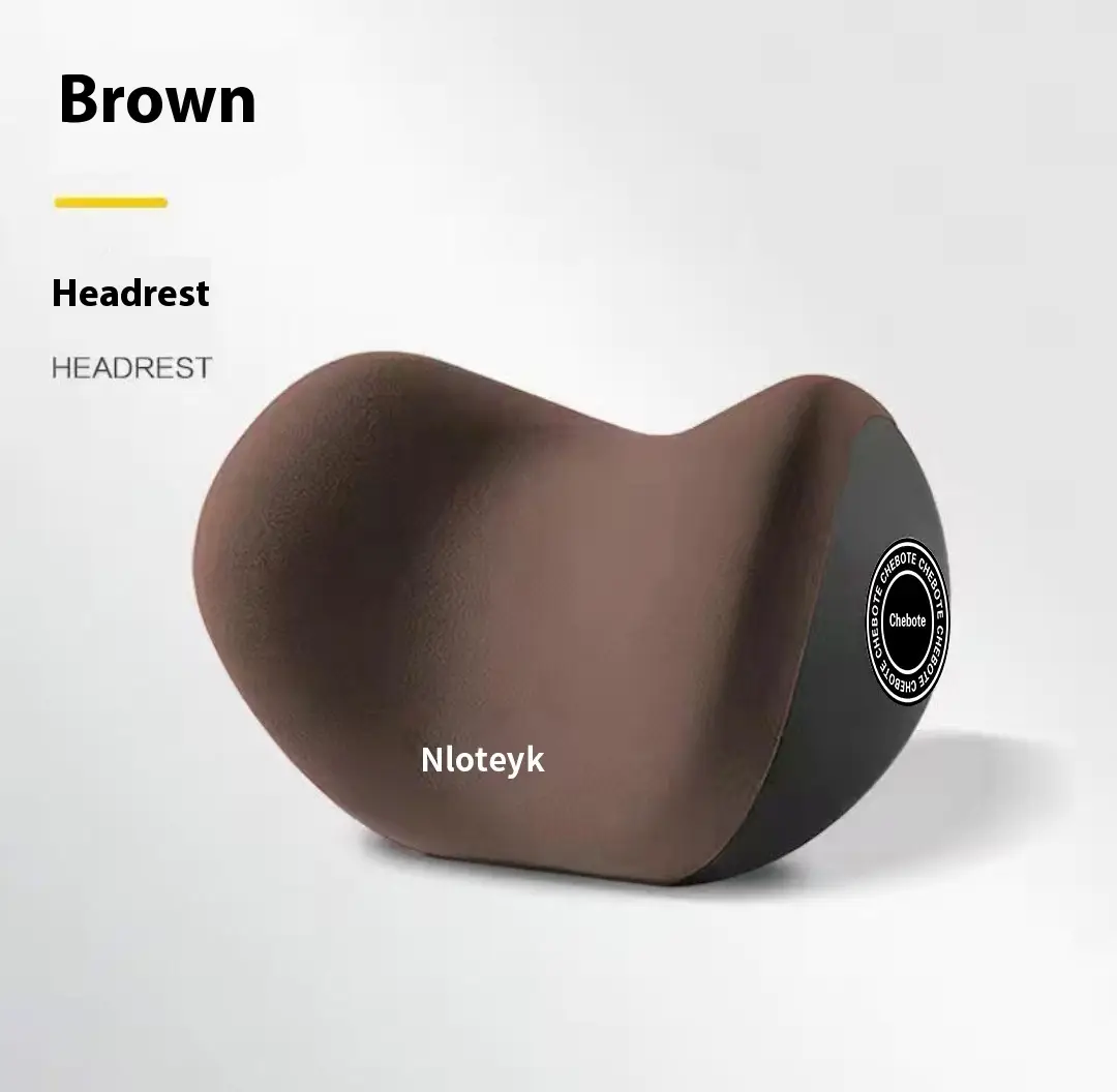 Four Seasons Universal Car Memory Foam Waist Cushion Back Cushion Headrest Cervical Spine Neck Pillow Car Pillow Seat Headrest