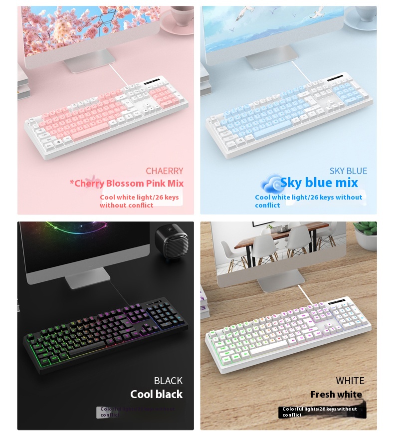 Title 11, Mechanical Feeling Keyboard Mouse Suit