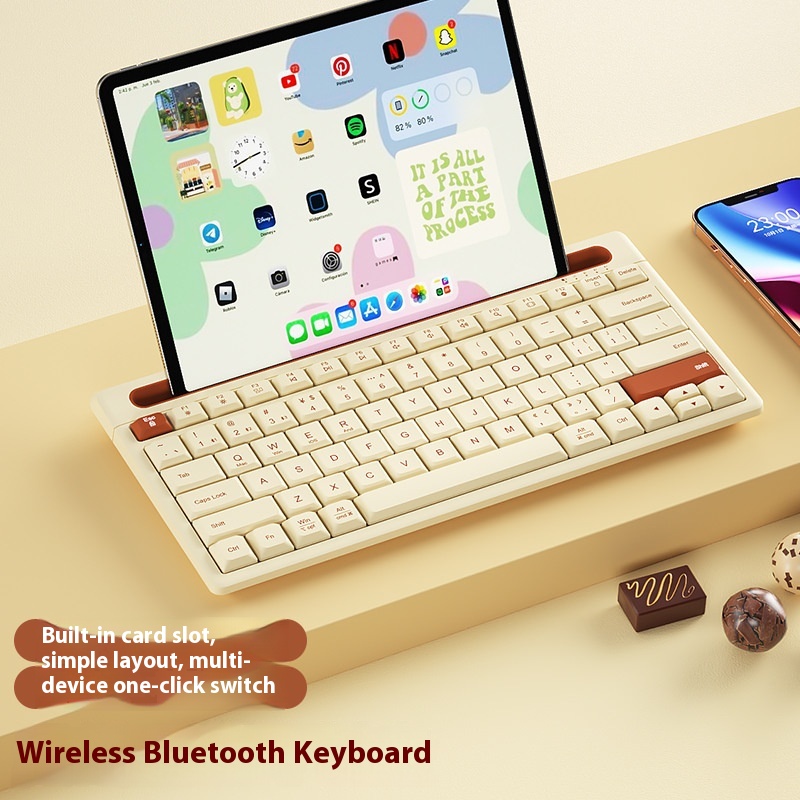 Trådløst Bluetooth-tastatur - Miniatyr 2
