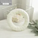 25Cm White Circle