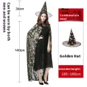 1.4 Gold Cloaks And Wizard Hat