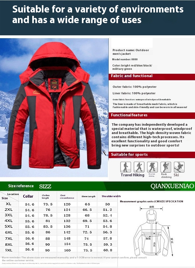 Outdoor Winter Jacket Image 8