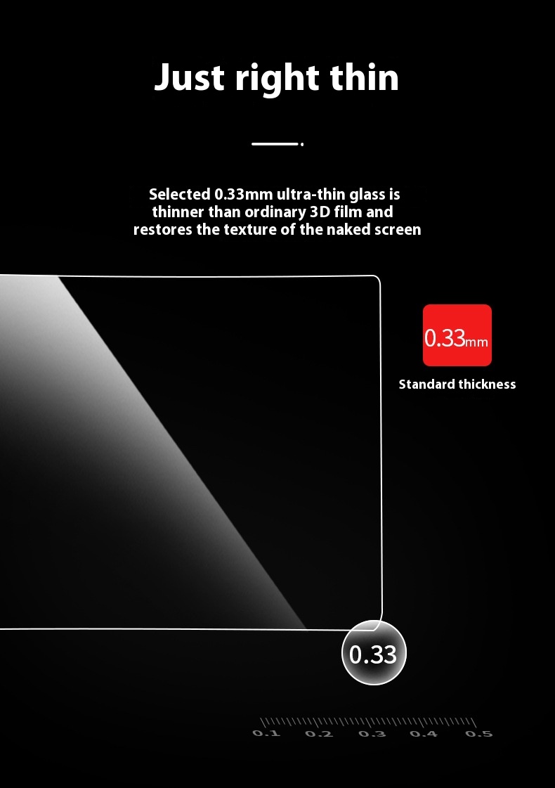 Title 6, Haoying Screen Tempered Film Navigation Instrum...