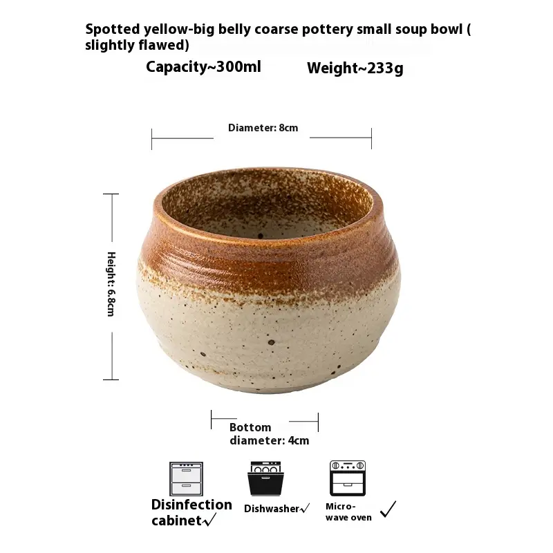 Stoneware Slow Cooker Steamed Egg Bowl Slight Flaw